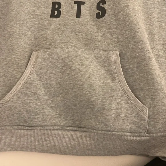 BTS grey sweatshirt. Hardly worn. Soft. - Picture 4 of 5